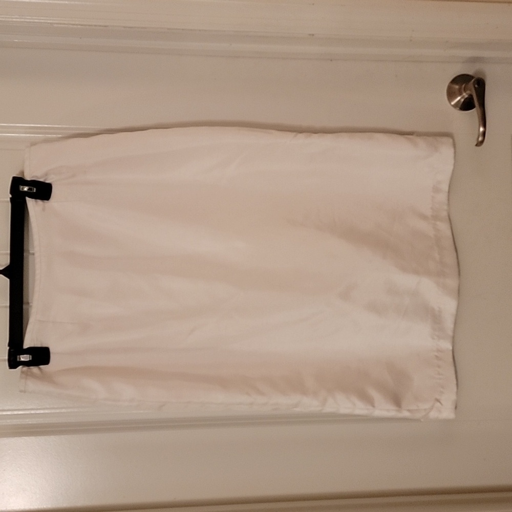 White Pencil Skirt